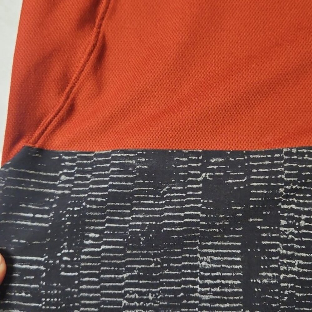 Lululemon Rust Red Performance T-Shirt - Picture 5 of 7